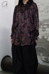 Geoffrey B. Small shirt GRS08 black coffee print 22
